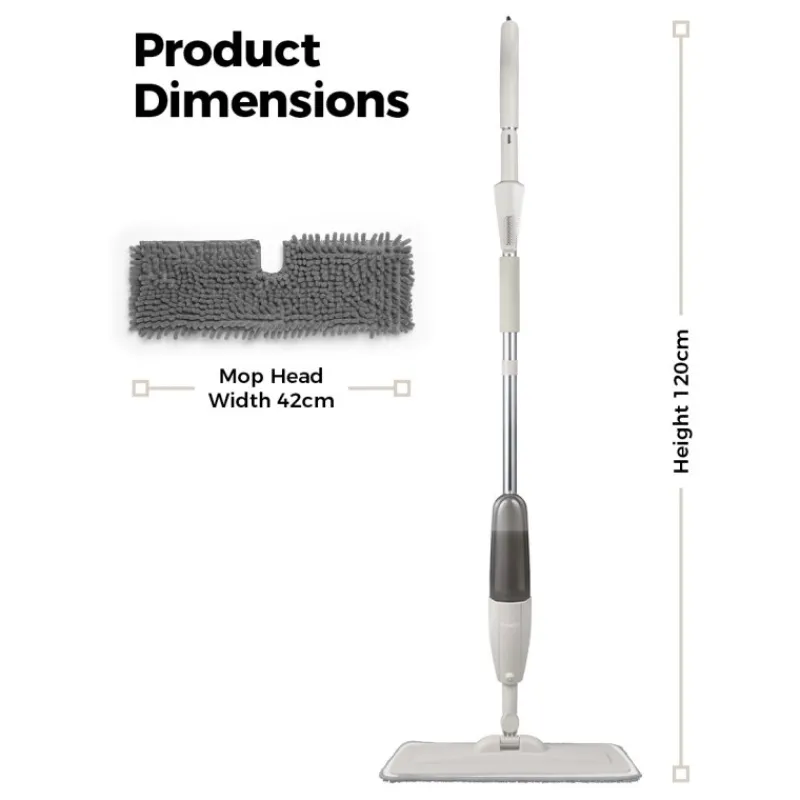 New Classic Spray Mop Latte & Grey Laundry