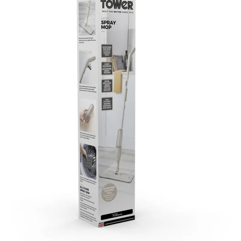 New Classic Spray Mop Latte & Grey Laundry