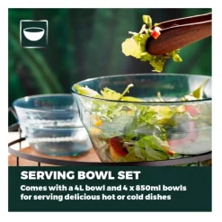 Discount Fresco Plastic set of 5 Bowls Serveware | Garden Storage & Accessories