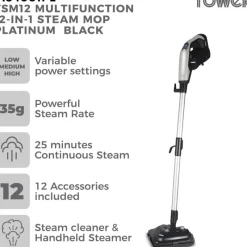 Discount Multifunction 12 in 1 Steam Mop Cleaning