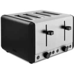 Discount Sera 4 Slice Toaster Black Kettles & Toasters