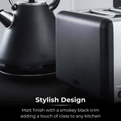 Discount Sera 4 Slice Toaster Black Kettles & Toasters