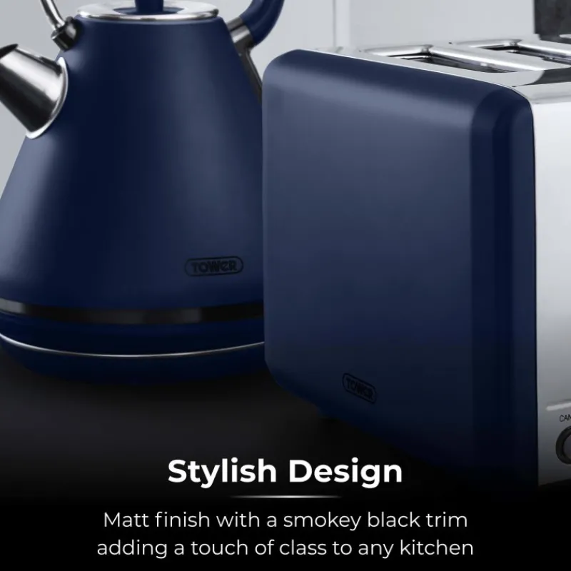 Best Sera 4 Slice Toaster Midnight Blue Kettles & Toasters