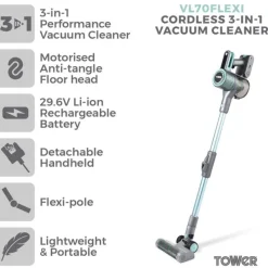 Online VL70 Flexi Cordless Vacuum Vacuum Cleaners
