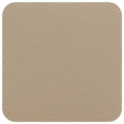 Best Taupe Sandstone Flexi Faux Leather Coasters set of 4 Table Linen, Napkins & Mats