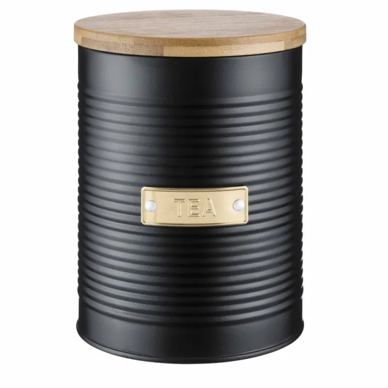 Clearance Otto Black Tea Storage Canister Food Storage