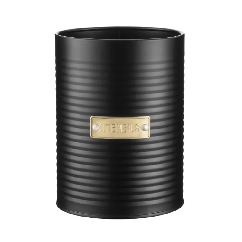Sale Otto Black Utensil Pot Food Storage