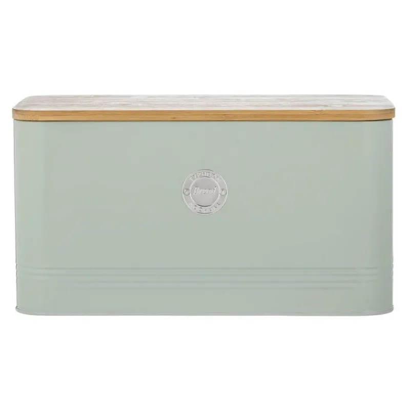 Clearance Squircle Mint Bread Bin Food Storage
