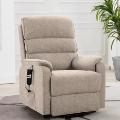 Discount Valencia Dual Motor Lift & Rise Chair in Lisbon Wheat Armchairs