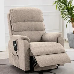 Discount Valencia Dual Motor Lift & Rise Chair in Lisbon Wheat Armchairs