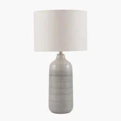 Online Venus Blue and Grey Ombre Ceramic Table Lamp Table Lamps
