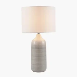 Online Venus Blue and Grey Ombre Ceramic Table Lamp Table Lamps