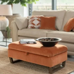 Fashion Walker Legged Ottoman Footstools