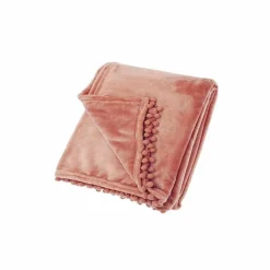 Outlet Cashmere Touch Throw Blush Pink Throws | Blankets, Throws & Bedspreads