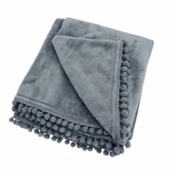 Best Cashmere Touch Throw Charcoal Throws | Blankets, Throws & Bedspreads