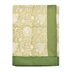 Hot Elise Olive Tablecloth Table Linen, Napkins & Mats