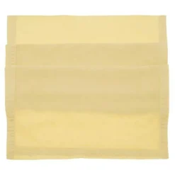 Online Soft Wash Runner Pale Yellow Table Linen, Napkins & Mats