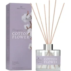 Outlet Home Grown Cotton Flower 200ml Reed Diffuser Candles & Diffusers