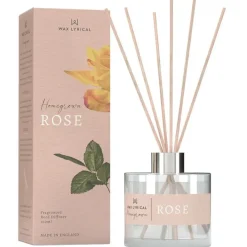 Fashion Home Grown Rose 100ml Reed Diffuser Candles & Diffusers