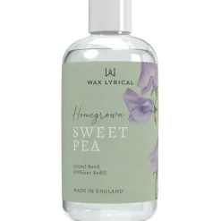 Hot Home Grown Sweet Pea 200ml Reed Diffuser Refill Candles & Diffusers