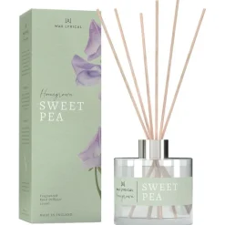 New Home Grown Sweet Pea 200ml Reed Diffuser Candles & Diffusers