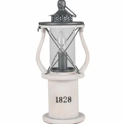 Hot White Wood Table Lantern Lamp Table Lamps