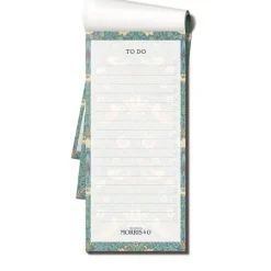 Sale William Morris Magnetic List Pad Green Stationery
