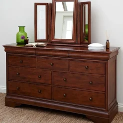 Sale Antoinette Wide 4 Over 3 Chest Chest Of Drawers
