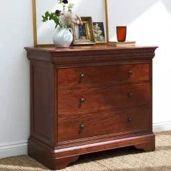 Sale Antoinette Wide 3 Drawer Chest Chest Of Drawers