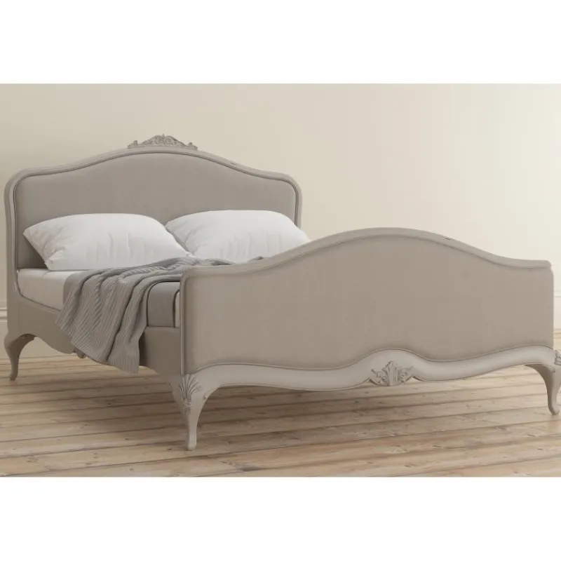 Discount Etienne Bedroom Double Upholstered Bedstead High End Bed Frames