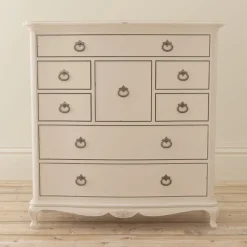 Online Ivory Bedroom 8 Drawer Chest Chest Of Drawers