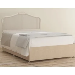 Clearance Ivory Bedroom King Size Headboard Headboards