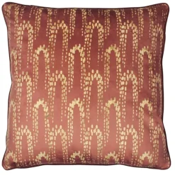 Discount Wisteria Printed Velvet Cushion Sienna Cushions