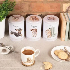 Discount A Dogs Life Tea Coffee Sugar Canisters Food Storage