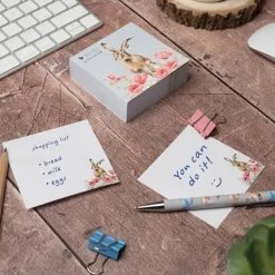 Outlet Field of Flowers Hare Sticky Notes Stationery
