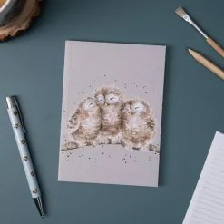 Online Owlets Owl A6 Notebook Stationery