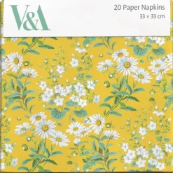 Clearance Yellow Daisies 20 Pack of Paper Napkins Table Linen, Napkins & Mats