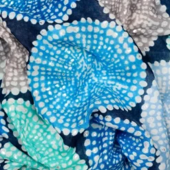 Best Blue Multi Spot Scarf Bags & Accessories